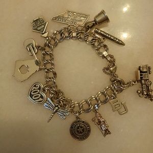James Avery bracelet with charms